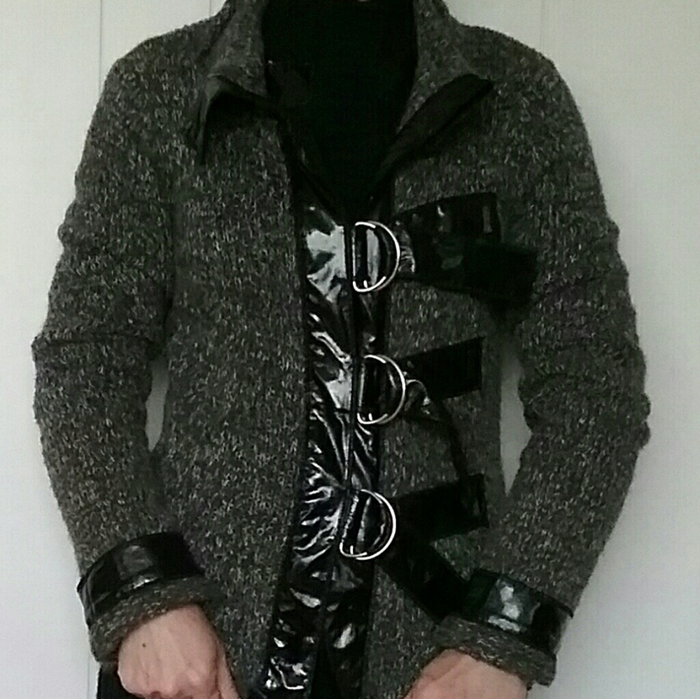SWEATER,  (salt & pepper)